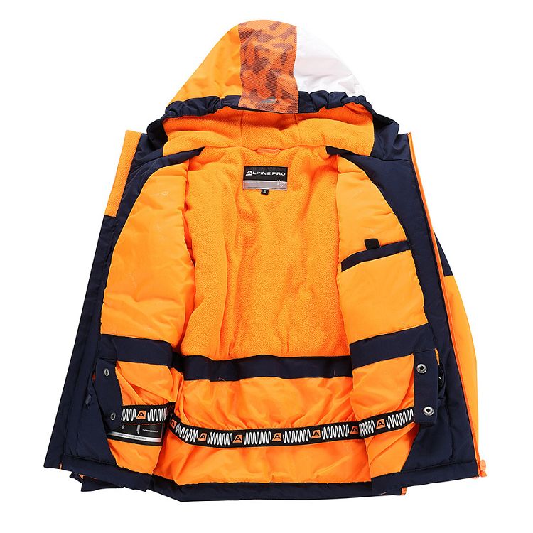 inside details of Colorful snowboard jacket for teenagers001